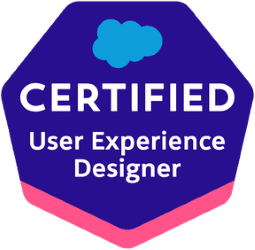 salesforce certified user experience (ux) designer