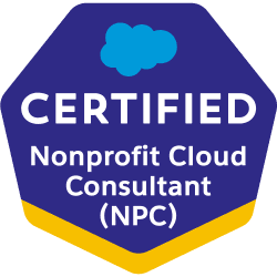salesforce certified nonprofit cloud consultant (npc)