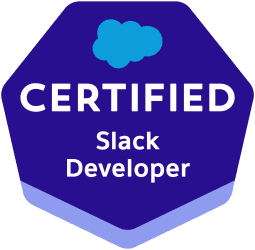 salesforce certified slack developer