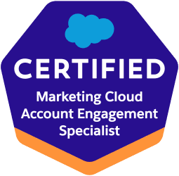 salesforce certified marketing cloud account engagement specialist