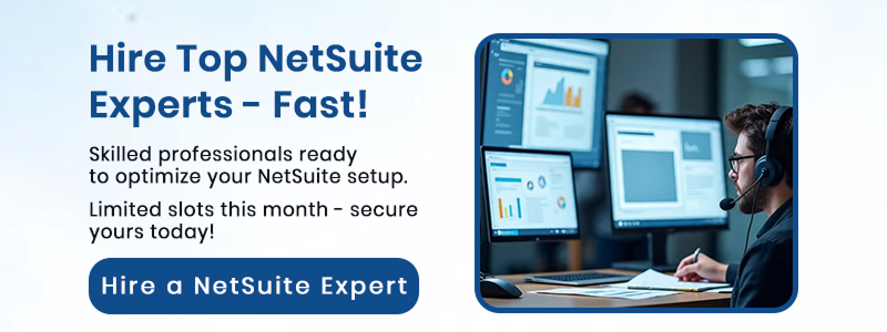 hire netsuite expert